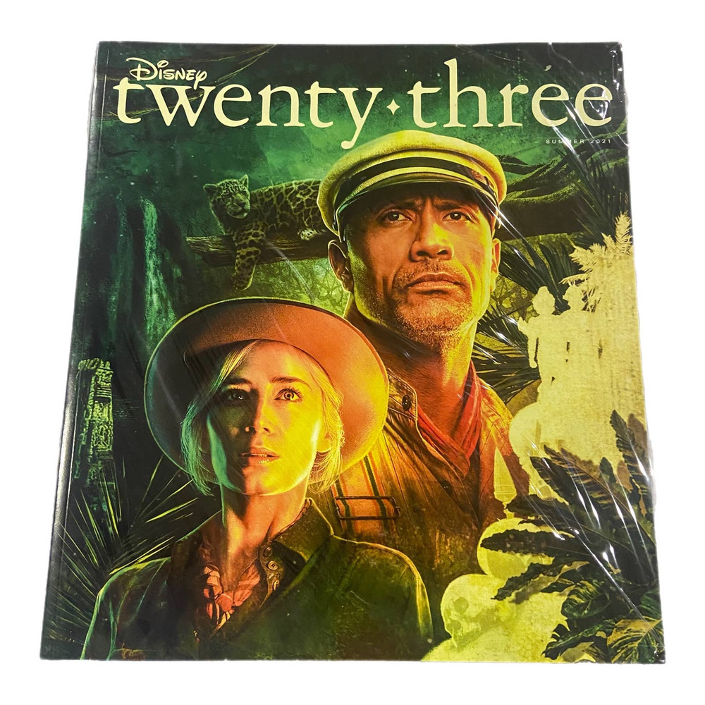 Disney D23 Magazine twenty-three Featuring Jungle Cruise Movie Summer 2021